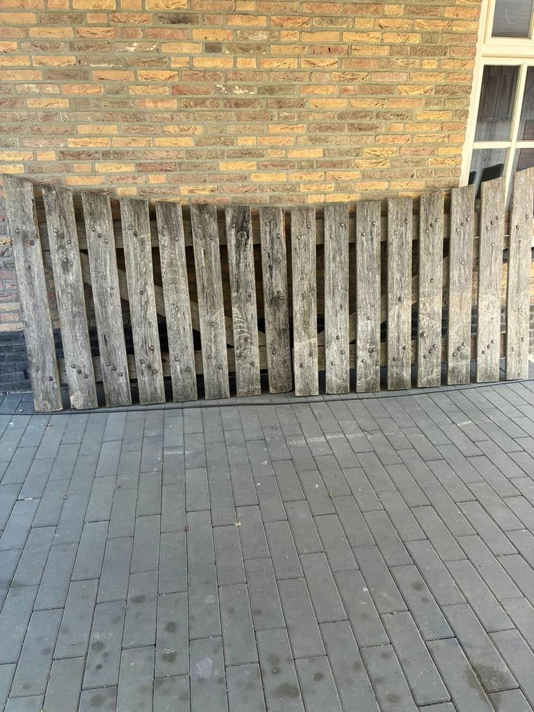 Hekwerk poort hek, Ophalen, Met poort, Gebruikt, Sierhekwerk
