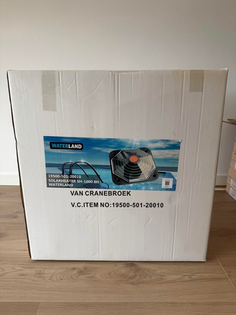 Waterland Solarheater SH-1000 8H voor zwembad, Tuin en Terras, Zwembad-toebehoren, Ophalen, Zo goed als nieuw, Verwarming