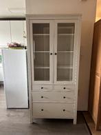 IKEA Hemnes vitrinekast wit, Huis en Inrichting, Ophalen, Gebruikt, Met deur(en), 50 tot 100 cm