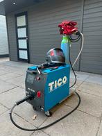 Lasapparaat TICO MIG 155 SC met complete set en gasfles, Ophalen, Zo goed als nieuw, 150 tot 250 ampère, Co2
