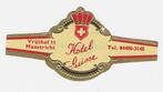 abonnee 1 -1155- hotel suisse  maastricht, Ophalen of Verzenden, Sigarenbandjes