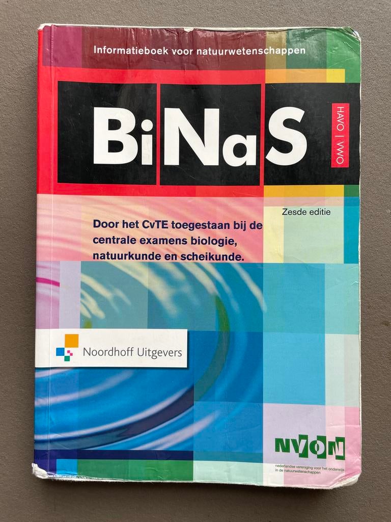BiNaS Havo/VWO 6e editie, Ophalen of Verzenden, Gelezen, HAVO, Overige vakken