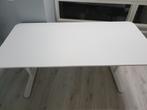 IKEA Bekant bureau 160x80 zgan wit verstelbare werktafel, Ophalen, Zo goed als nieuw
