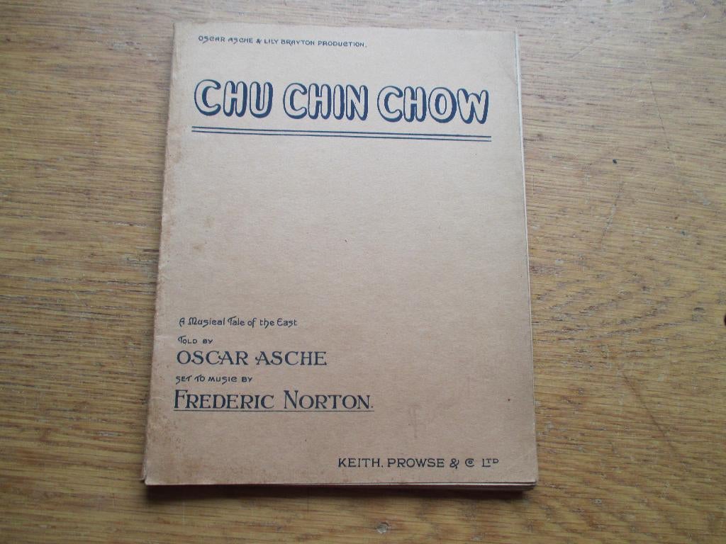 CHU CHIN CHOW - MUSICAL, Zang, Gebruikt, Ophalen of Verzenden, Artiest of Componist