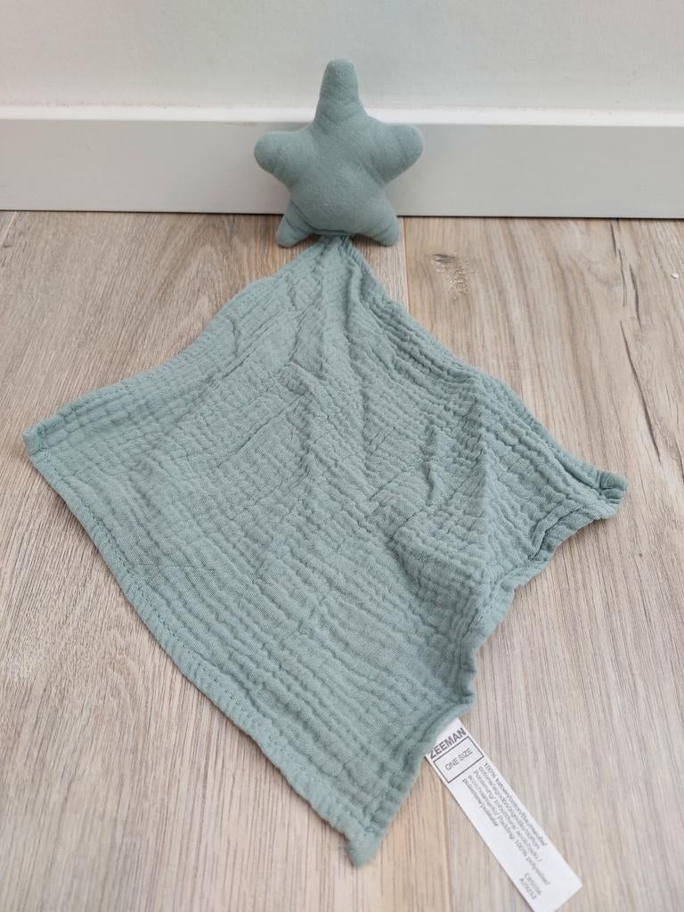 Knuffel knuffeldoekje Zeeman ster groen L1630, Kinderen en Baby's, Speelgoed | Knuffels en Pluche, Ophalen of Verzenden, Zo goed als nieuw