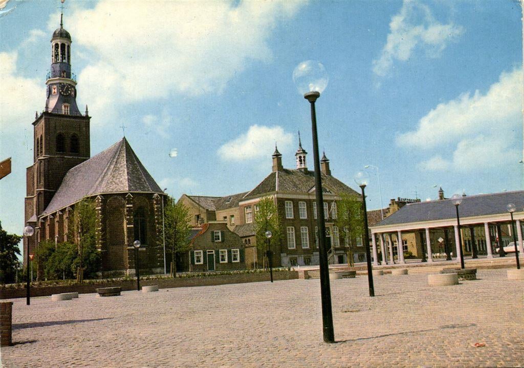 Etten-Leur, Markt - gelopen, Ophalen of Verzenden, Voor 1920, Gelopen, Noord-Brabant