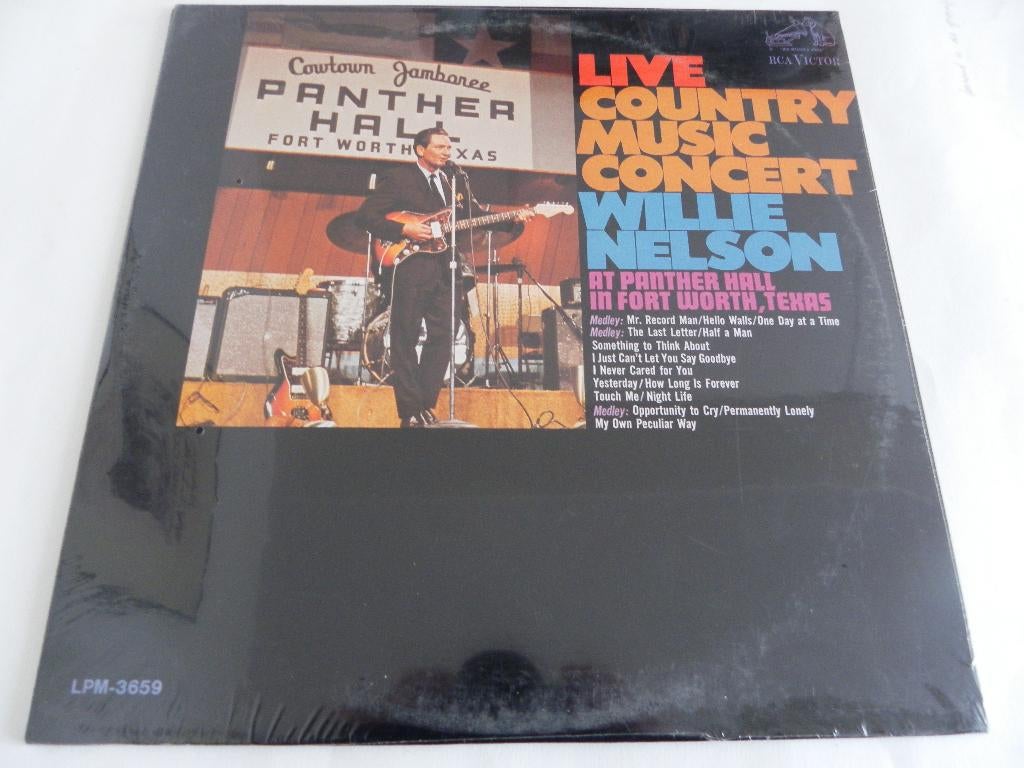 LP Willie Nelson - Live Country Music Concert, Geseald, Ophalen of Verzenden, 12 inch, Nieuw in verpakking