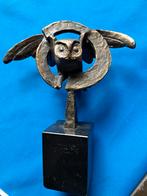 bronzen uil, Ophalen of Verzenden, Brons