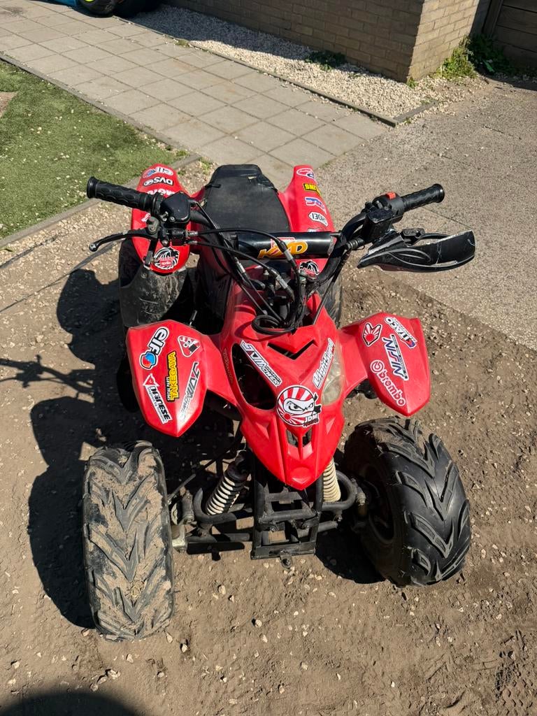 Quad 125cc Schakel Start Rijd Opknappertje!, Ophalen, Zo goed als nieuw, Overige typen