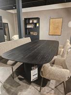 Eetkamertafel 240x120 hout zwart, Huis en Inrichting, Tafels | Eettafels, Ophalen, 100 tot 150 cm, 200 cm of meer, Zo goed als nieuw