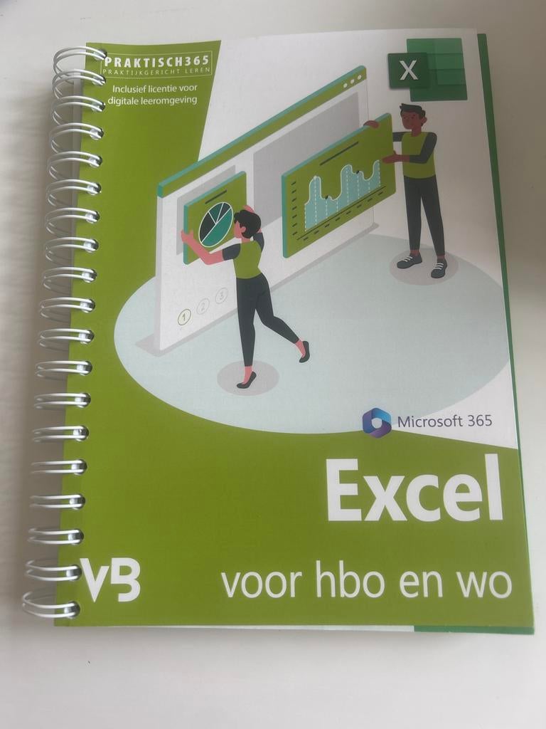 Praktisch Excel voor HBO en WO - Inclusief licentie, Ophalen of Verzenden, Beta, Zo goed als nieuw, HBO