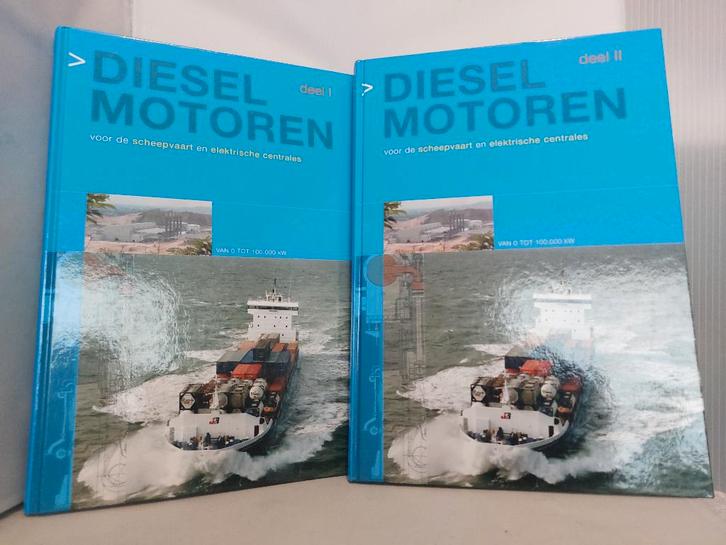 Dieselmotoren voor de Scheepvaart en Electr. Centrales 1&2, Boeken, Techniek, Zo goed als nieuw, Overige onderwerpen, Ophalen of Verzenden