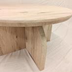 OPRUIMING: Rustiek eiken salontafel | Geborsteld, Ophalen, 50 tot 100 cm, Nieuw, 50 tot 100 cm