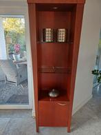 Design set massieve kast, TV meubel, tafel kersenhout, Ophalen, Glas, Met deur(en), 75 cm of meer