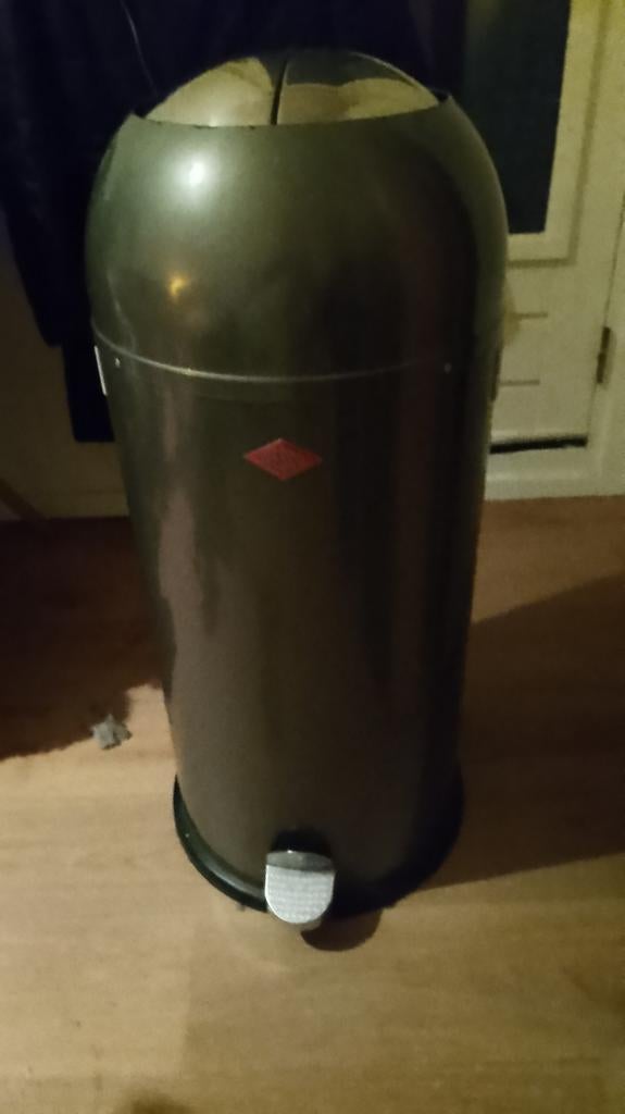 Wesco Kickmaster 50L - Groen/Grijs Antraciet -, Met pedaal, 40 liter of meer, Ophalen of Verzenden, Zo goed als nieuw