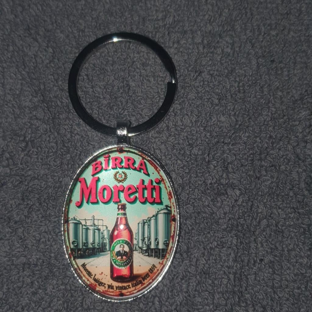 Birra moretti sleutelhanger., Verzamelen, Ophalen of Verzenden, Overige merken