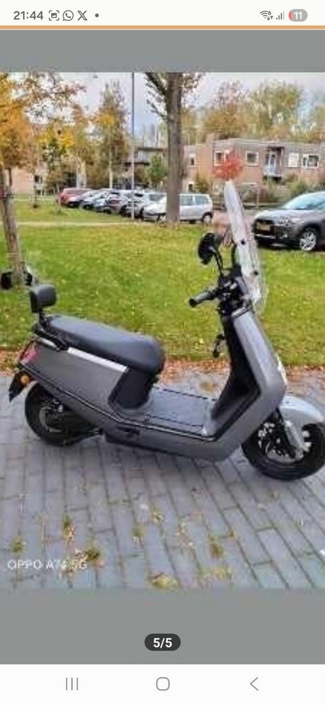 elektrische bromscooter, Fietsen en Brommers, Ophalen of Verzenden, Zo goed als nieuw, Overige typen, Overige merken