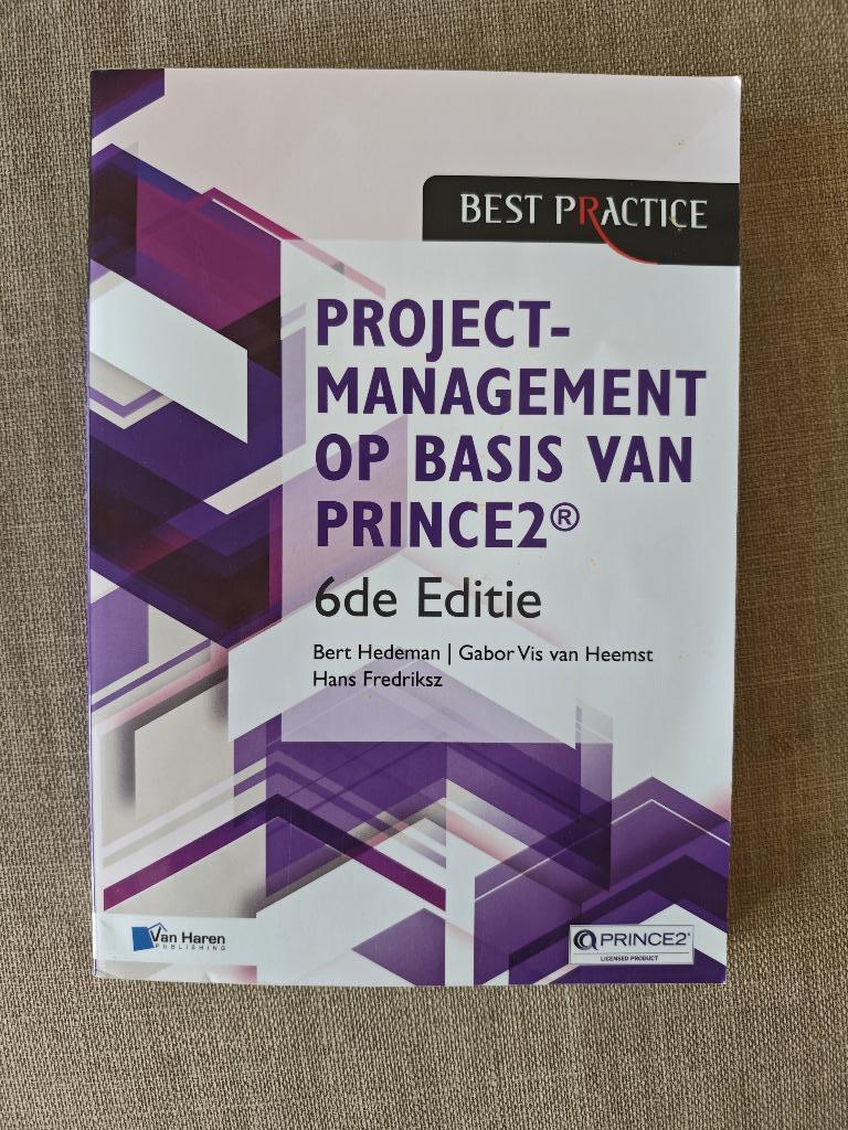 Projectmanagement op basis van Prince2 6e editie boek, Boeken, Niet van toepassing, Bart Hedeman, Gabor Vis van Heemst, Hans Friedriksz