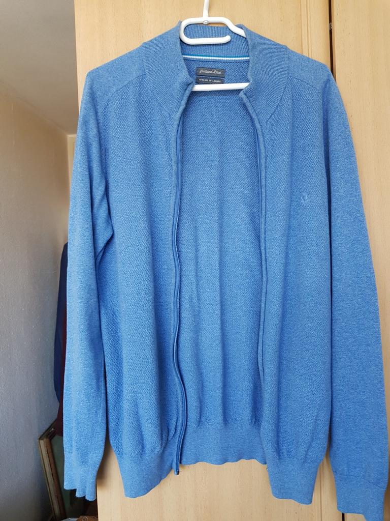Scotland Blue vest, Maat 52/54 (L), Blauw, Scotland Blue, Ophalen of Verzenden