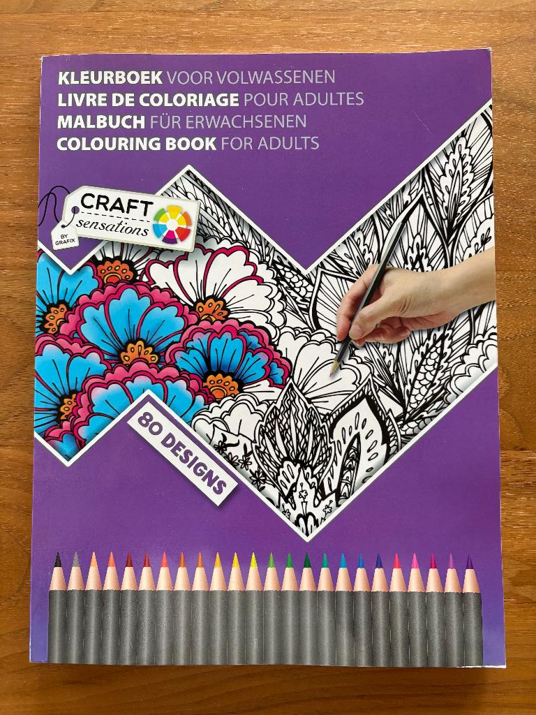 Te Koop: Kleurboek voor volwassenen, Ophalen of Verzenden, Nieuw, Potlood of Stift