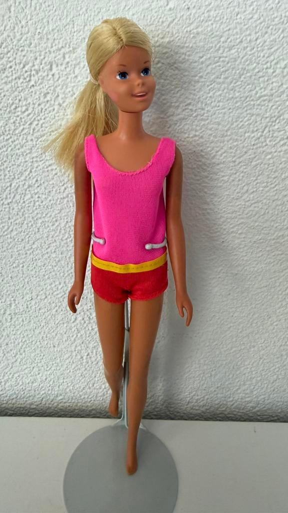 Vintage Barbie Francie Malibu Japan 1966, Ophalen of Verzenden, Zo goed als nieuw, Pop