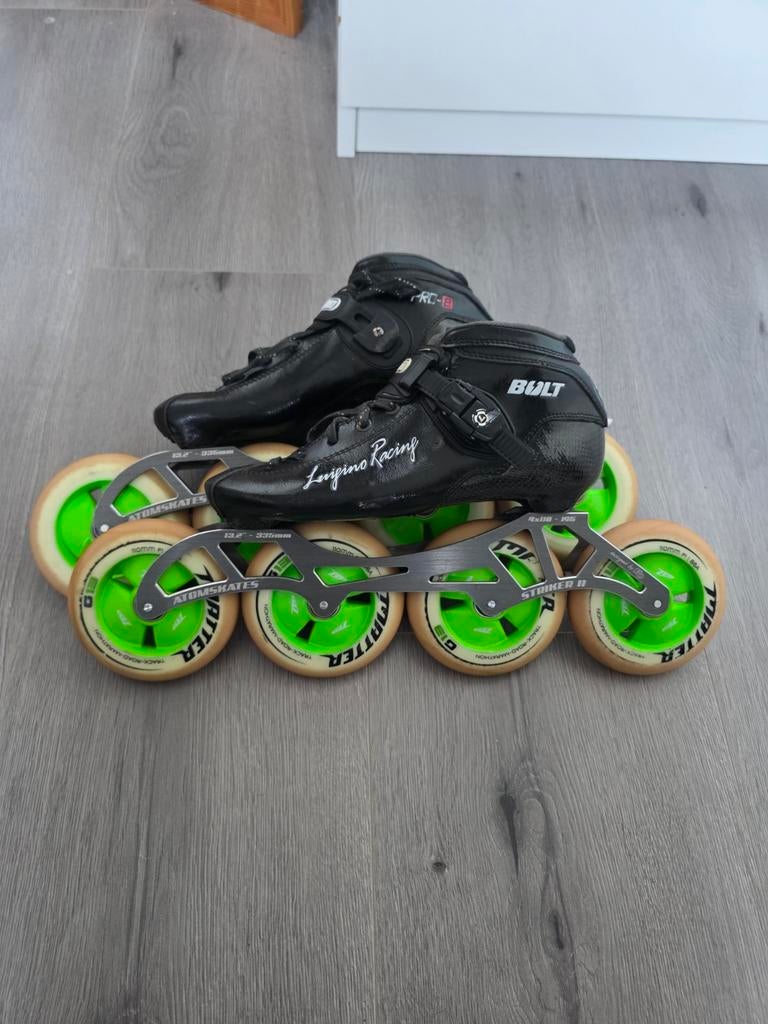 Inline skeelers maat 39 met wielen 4x110mm, Zo goed als nieuw, Inline skates 4 wielen, Ophalen, Overige merken