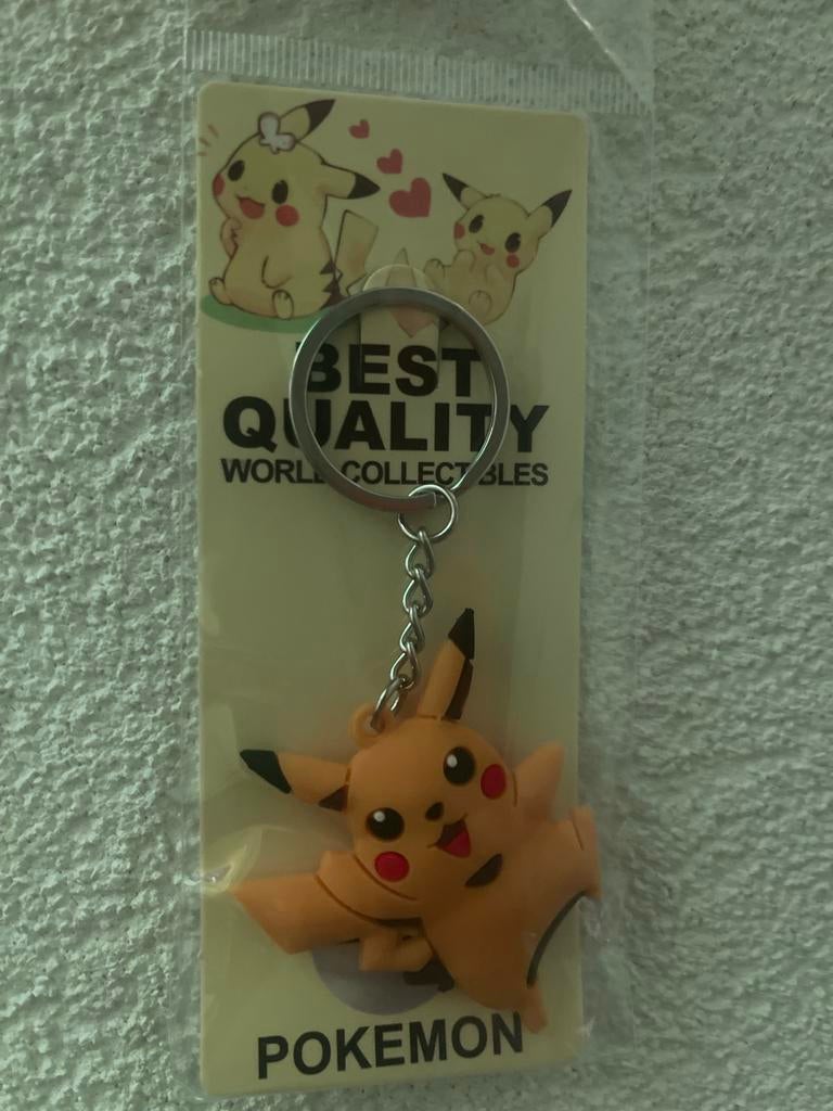 Pokémon Pikachu sleutelhanger, Ophalen of Verzenden, Nieuw, Knuffel of Figuurtje