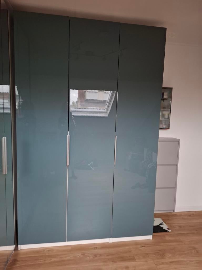 IKEA PAX kasten 1x50cm, 1x75cm, 236cm hoog met interieur, Ophalen, Gebruikt, 100 tot 150 cm, 200 cm of meer