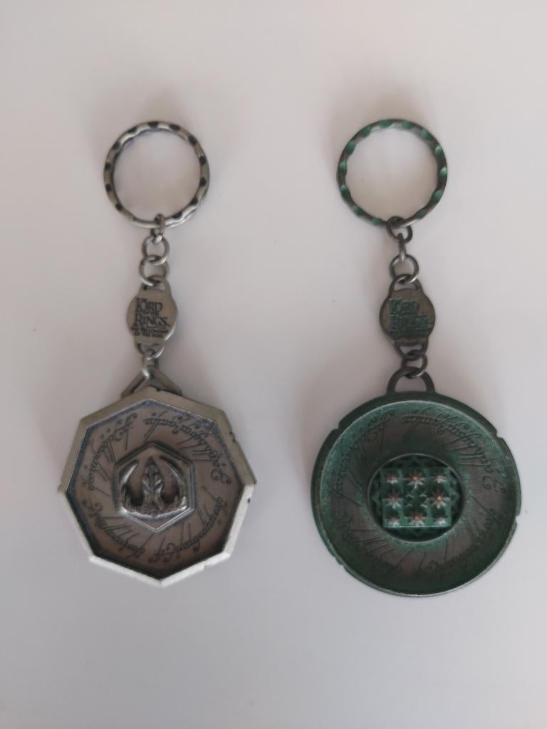 Set van 2 Authentieke Lord of the Rings Amuletten, Ophalen of Verzenden, Gebruikt, Overige typen