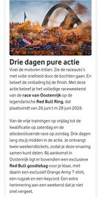 Formule 1 weekend tickets Oostenrijk, Twee personen