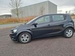 Chevrolet Aveo 1.2 5-DEURS 2012 Zwart, Auto's, Chevrolet, 40 €/maand, Aveo, 4 cilinders, 1039 kg