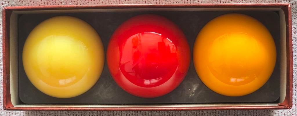 Super Aramith Biljartballen - Geel, Wit, Rood of met Stip, Ophalen of Verzenden