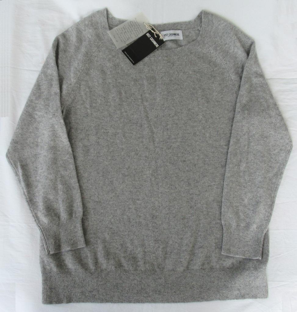 Nieuwe Just Cashmere trui 100% cashmere XL-XXL, Ophalen of Verzenden, Nieuw, Maat 42/44 (L), Grijs