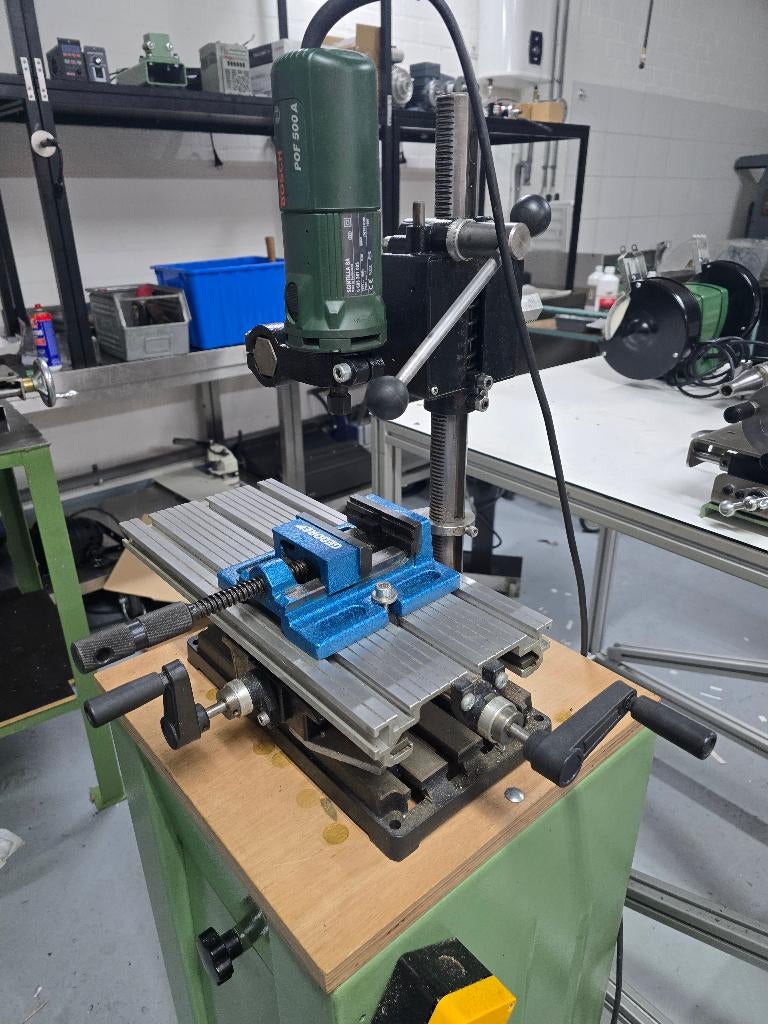 Wabeco freesbankje combinatie, Ophalen, Gebruikt, Wabeco freesbankje combinatie Duitsland, Wabeco freesbankje combinatie