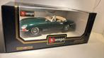 Jaguar type e cabriolet Bburago 1.18, Ophalen of Verzenden, A, A, A