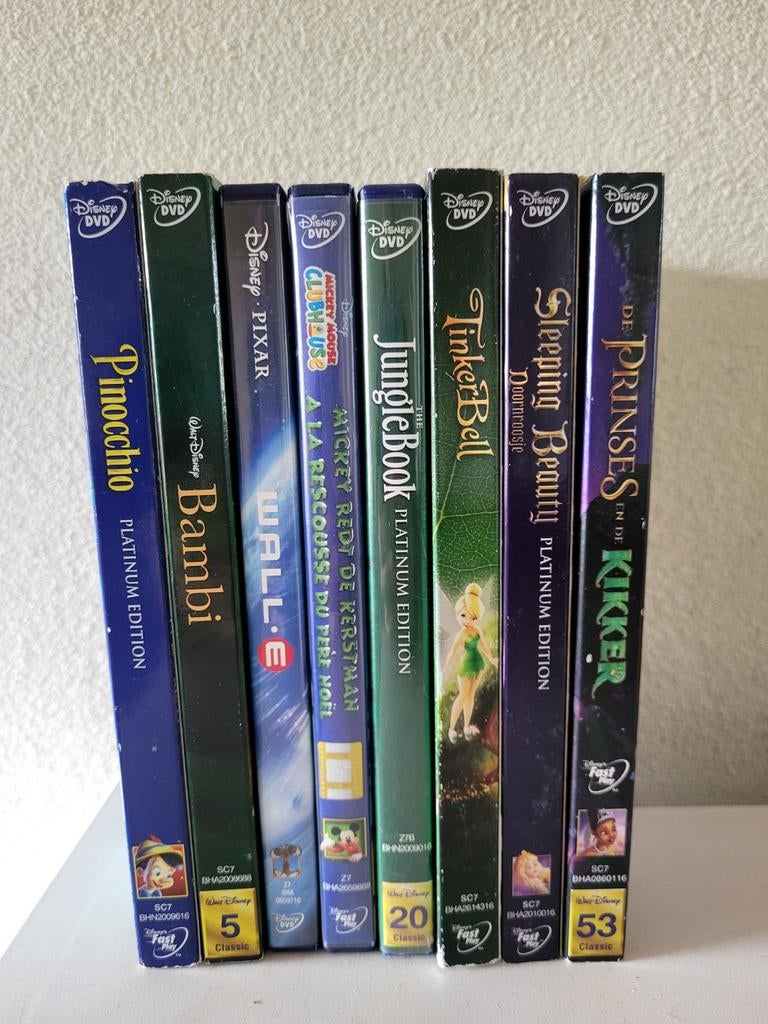 Disney DVD Collectie: 8 Klassieke Films, Avontuur, Gebruikt, Alle leeftijden, Boxset