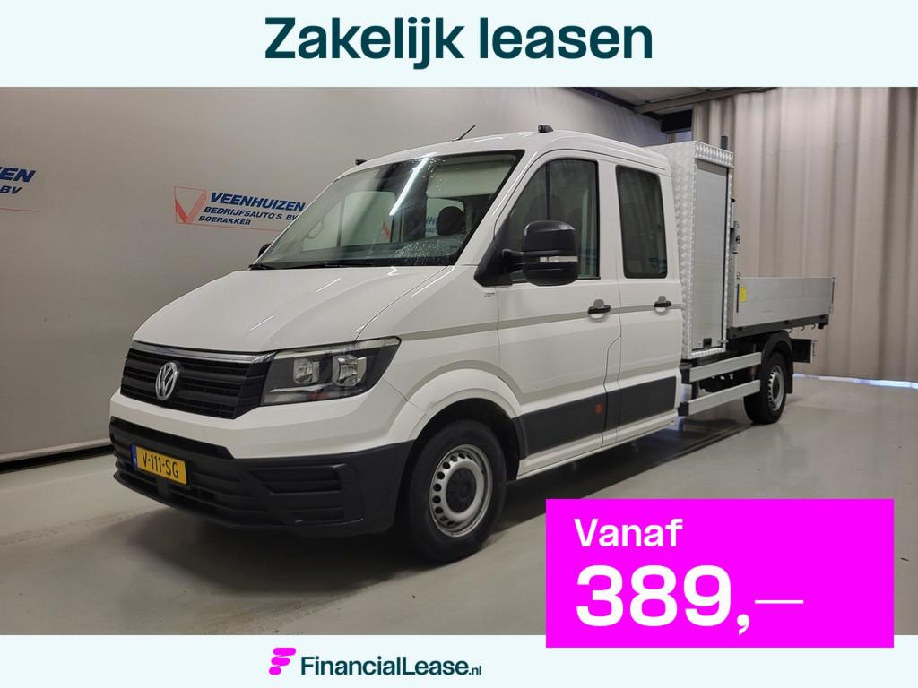 Volkswagen Crafter 2.0TDI Dubbele Cabine Kipper 3000kg Trekg, Electronic Stability Program (ESP), Achterwielaandrijving, Gebruikt