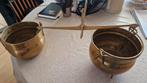 koperen hang bloempotten, Ophalen of Verzenden, Koper