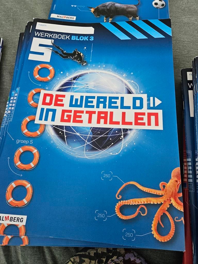 Wereld in getallen groep 5 blok 3, Boeken, Ophalen of Verzenden, Overige niveaus
