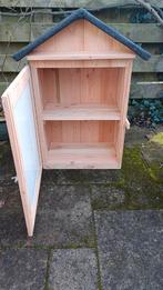 Minibieb Buiten  Boekenkast Mini Bieb Buurt Bieb Weggeefkast, Ophalen, Overige materialen, Nieuw, 50 tot 100 cm