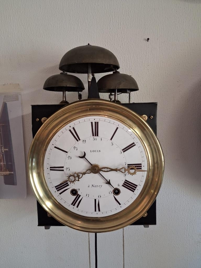 Prachtige stations 3 bellen klok, Ophalen of Verzenden