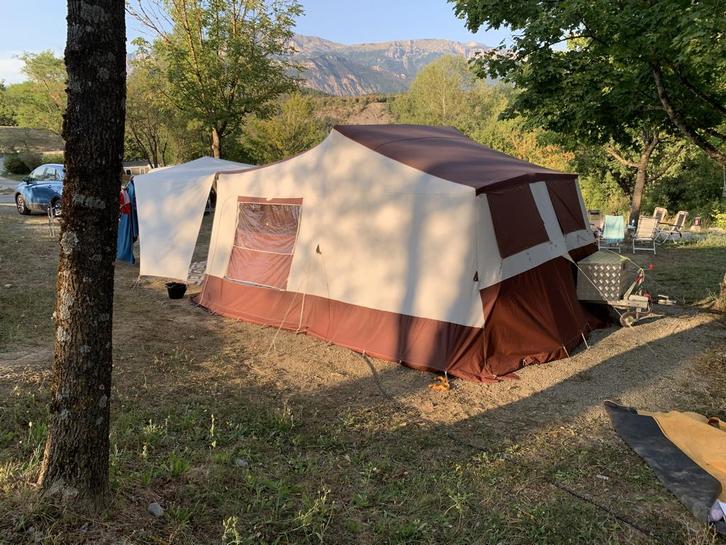 Jamet Jametic Outdoor 4x4, Caravans en Kamperen, Vouwwagens, Jamet, tot en met 5, Meerkleurig, Aanwezig, Ophalen