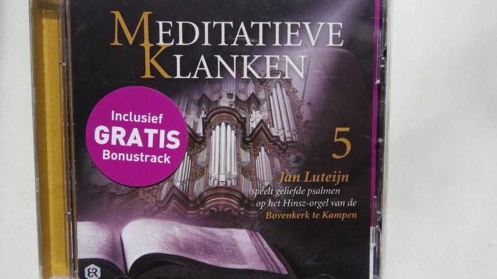 Cd orgel: Meditatieve Klanken 5, Jan Luteijn, Bovenkerk Kamp, Ophalen of Verzenden, Zo goed als nieuw, Gospel