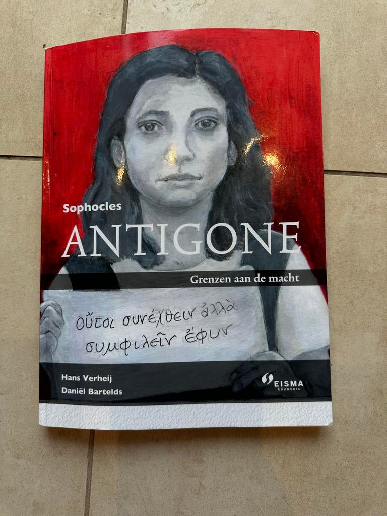 Antigone - Grenzen aan de macht (Sophocles), Boeken, Ophalen of Verzenden, Zo goed als nieuw, VWO, Grieks