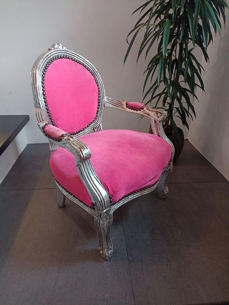 Kinder prinsessenstoel roze, Ophalen, Gebruikt, Stoel(en)