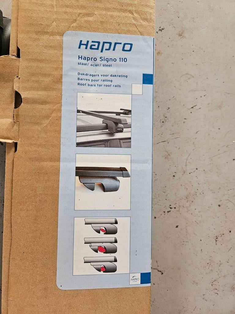 Te koop Hapro Signo 110 dakdragers, Auto diversen, Ophalen, Nieuw