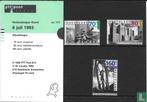 Postzegelmapje 111 Europazegels Hedendaagse Kunst 1993 NL, Ophalen of Verzenden