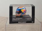Helm Max Verstappen, Belgie '16, Edition 18, Minichamps 1:8., Ophalen of Verzenden, Zo goed als nieuw, Formule 1