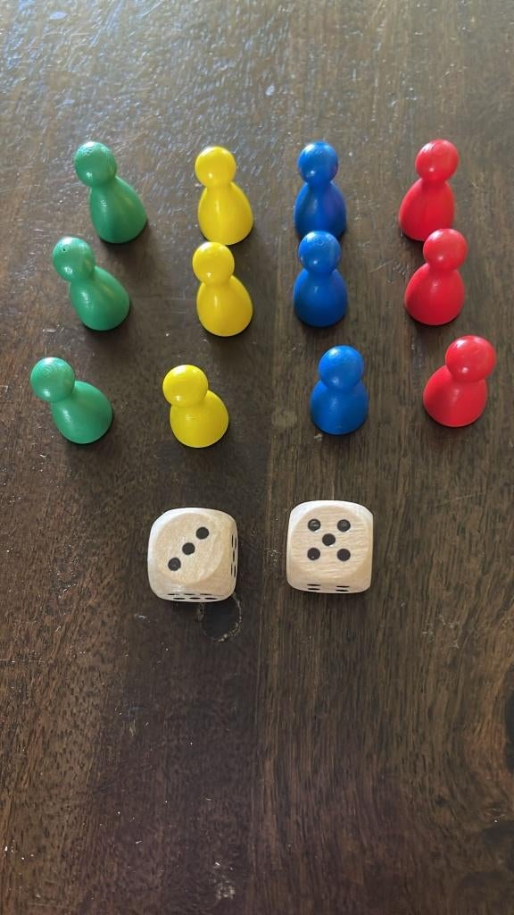 Speelpionnen, Drie of vier spelers, Ophalen of Verzenden, Nieuw