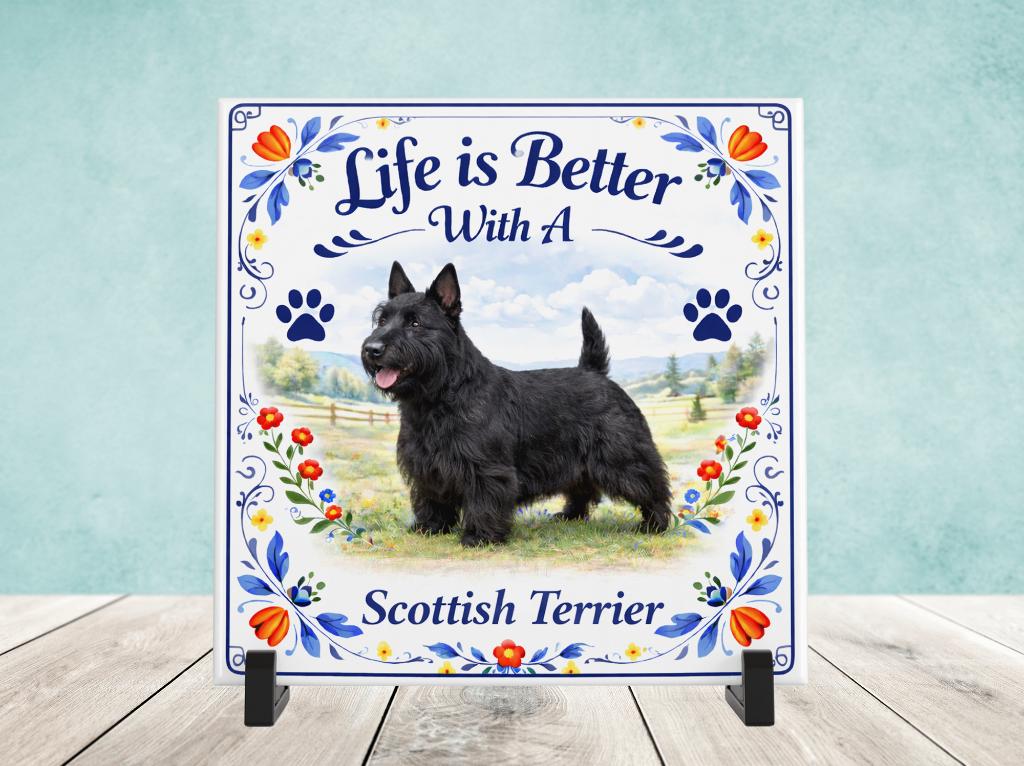 Life is Better with a Scottish Terrier - Schotse Terrier, Verzenden, Nieuw